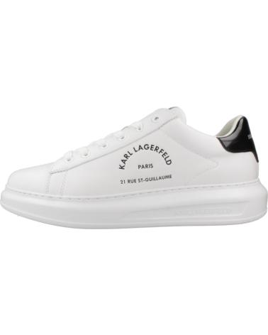 Deportivas de Hombre KARL LAGERFELD ZAPATILLAS MUJER MODELO KAPRI MENS MAISON KARL LAC COLOR BLA 011 WHITE