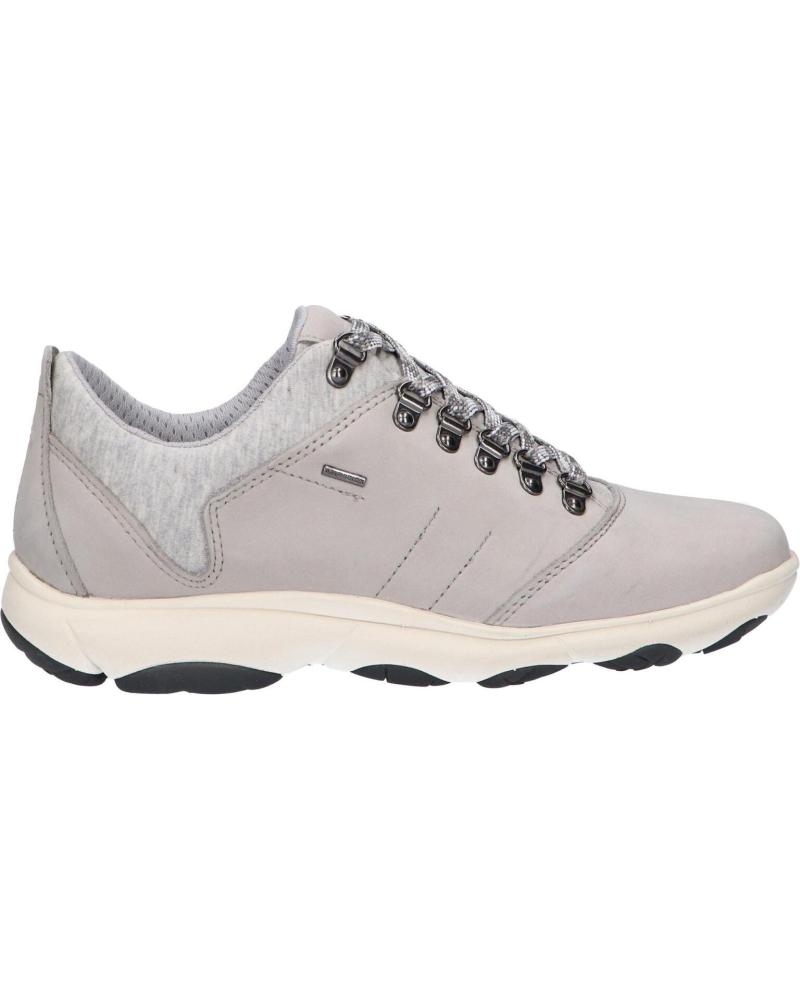 Zapatillas deporte de Mujer GEOX D946TB 032GH C1037 LT GREY-DK GREY