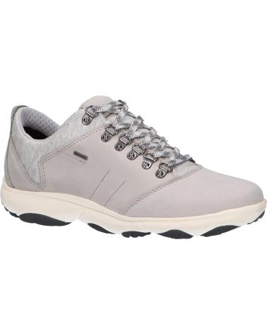 Zapatillas deporte de Mujer GEOX D946TB 032GH C1037 LT GREY-DK GREY