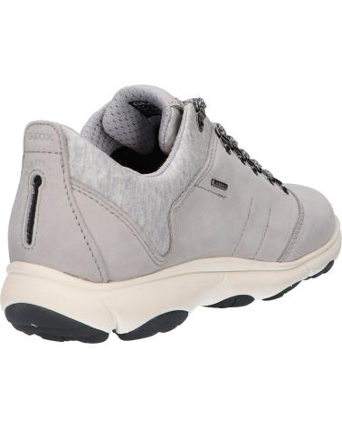 Zapatillas deporte de Mujer GEOX D946TB 032GH C1037 LT GREY-DK GREY
