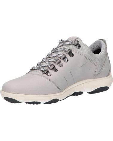 Zapatillas deporte de Mujer GEOX D946TB 032GH C1037 LT GREY-DK GREY