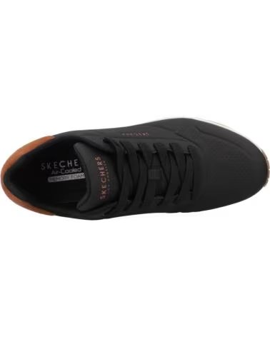 SKECHERS ZAPATILLAS 183004BLK EN PARA HOMBRE NEGRO