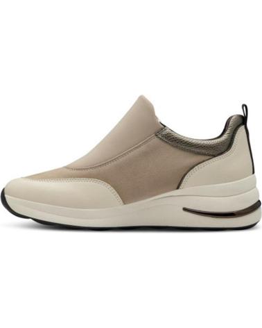 Woman Trainers TAMARIS 83713 PIEL-LICRA BEIG