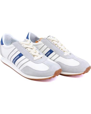Man Zapatillas deporte YUMAS - DEPORTIVO COLECCION PIE Y MICROFIBRA NEW N BLANCO AZUL