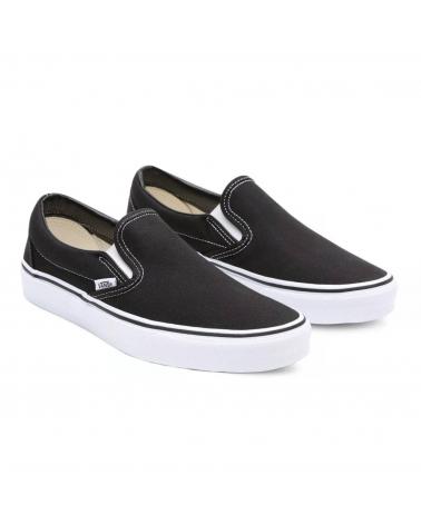 Zapatos de Mujer y Niña y Niño VANS OFF THE WALL ZAPATILLAS VANS UA CLASSIC SLIP-ON BLACK-WHIT MULTICOLOR