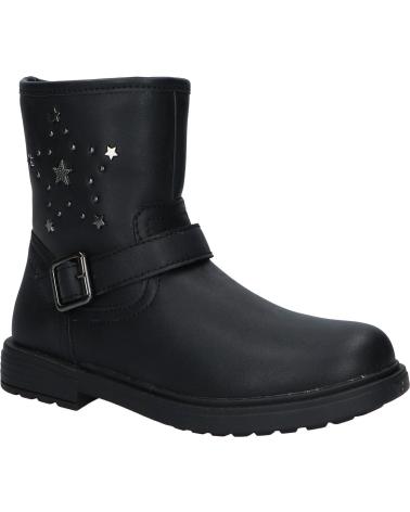 Woman and girl boots GEOX J369QR 000BC J ECLAIR GIRL C9999 BLACK
