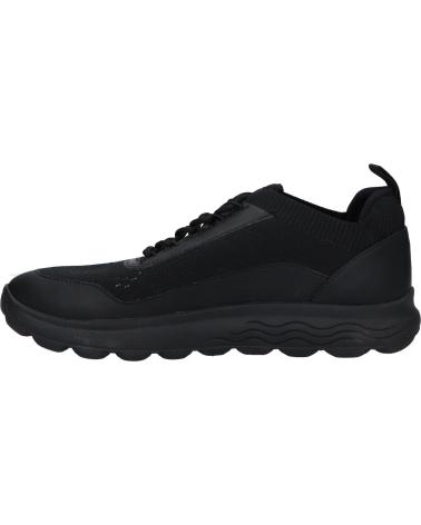 Sportivo per Uomo geox U35BYA 0006K U SPHERICA C9996 BLACK-BLACK