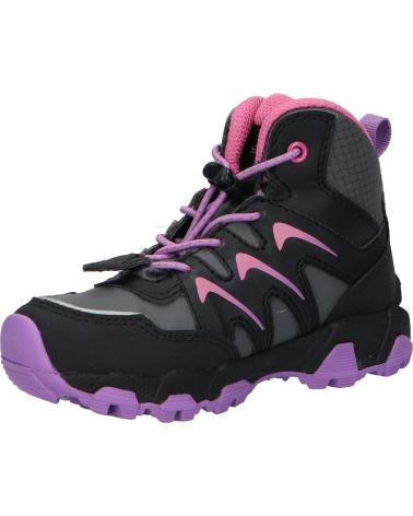 Botas de Mujer y Niña y Niño GEOX J264LB 054FU J MAGNETAR G B ABX C0037 BLACK-PURPLE