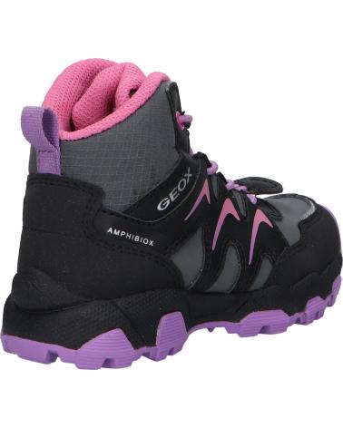 Botas de Mujer y Niña y Niño GEOX J264LB 054FU J MAGNETAR G B ABX C0037 BLACK-PURPLE