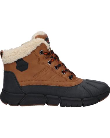 Bottes pour Garçon GEOX BOTAS NINO MODELO 154153 COLOR MARRON C0034