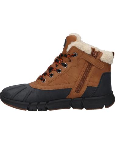 Bottes pour Garçon GEOX BOTAS NINO MODELO 154153 COLOR MARRON C0034