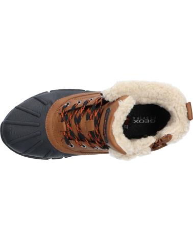 Bottes pour Garçon GEOX BOTAS NINO MODELO 154153 COLOR MARRON C0034