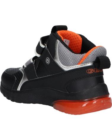 Botas de Niño geox J36LBA 0BUCE J CIBERDRON BOY C0038 BLACK-ORANGE