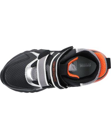 Botas de Niño geox J36LBA 0BUCE J CIBERDRON BOY C0038 BLACK-ORANGE