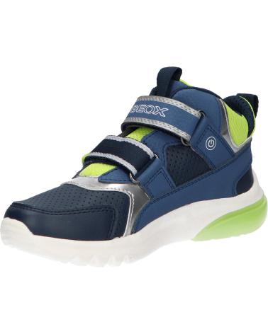 Esportes  de Menino GEOX ZAPATILLAS NINO MODELO J CIBERDRON COLOR AZUL C0749