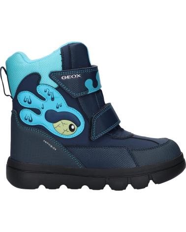 Bottes pour Garçon GEOX BOTAS NINO MODELO J WILLABOOM COLOR AZUL CF4N4