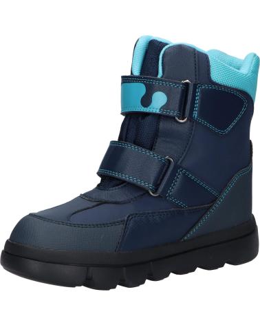 Bottes pour Garçon GEOX BOTAS NINO MODELO J WILLABOOM COLOR AZUL CF4N4