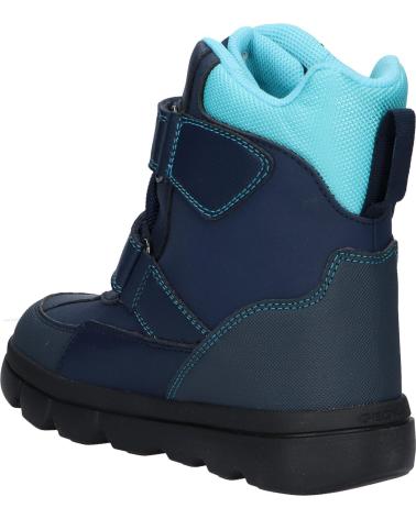Bottes pour Garçon GEOX BOTAS NINO MODELO J WILLABOOM COLOR AZUL CF4N4