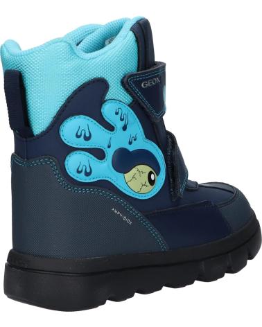 Bottes pour Garçon GEOX BOTAS NINO MODELO J WILLABOOM COLOR AZUL CF4N4