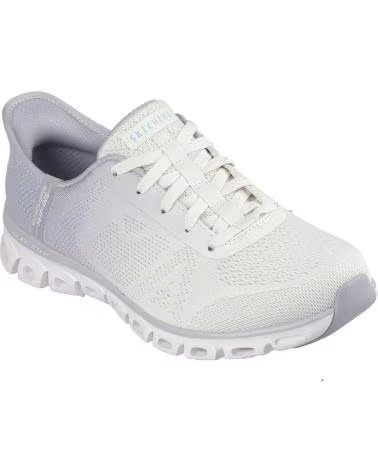Sportivo per Donna SKECHERS 104566 ZAPATILLAS CASUAL DE MUJER SLIP INS GRIS