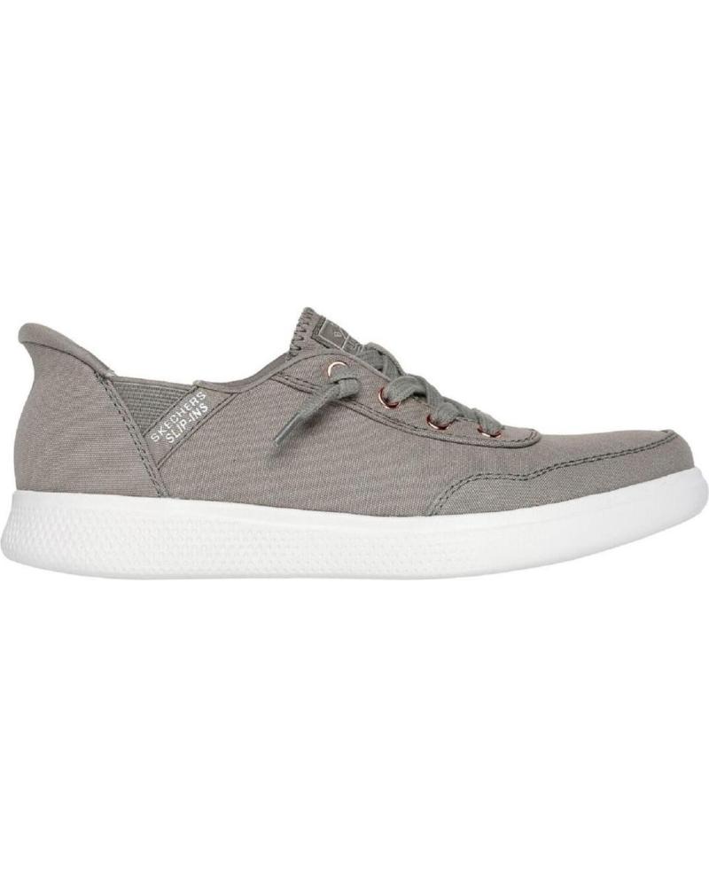 Scarpe per Donna SKECHERS 114815 LONAS DE MUJER SLIP INS KAKI