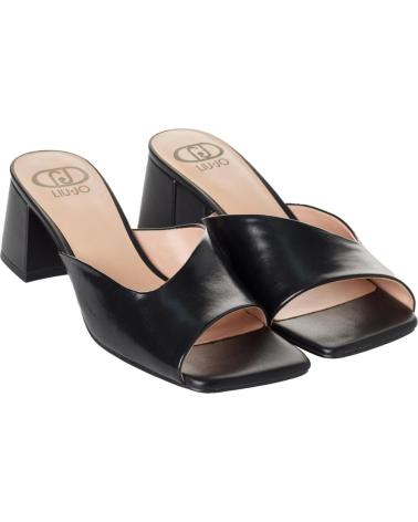 Sandali per Donna LIU JO SANDALIAS DESTALONADAS DE TACON SA4213PX460 MUJER NEGRO