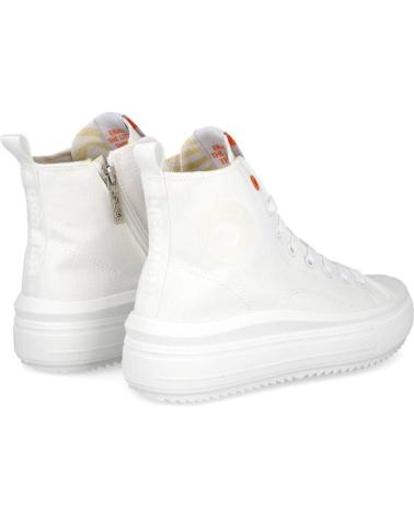 Esportes  de Mulher REFRESH 172722 ZAPATILLAS ALTAS DE LONA BLANCO