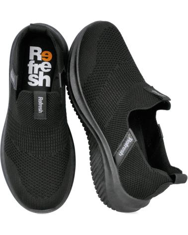Esportes  de Mulher REFRESH 172403 ZAPATILLAS DEPORTIVAS DE MUJER NEGRO