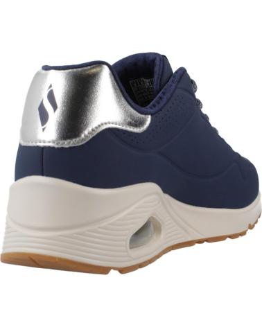 SKECHERS ZAPATILLAS MUJER MODELO SHIMMER AWAY COLOR AZUL NVSL