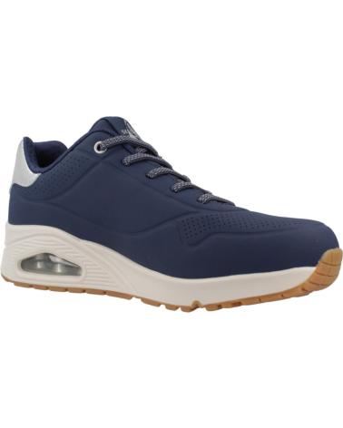 SKECHERS ZAPATILLAS MUJER MODELO SHIMMER AWAY COLOR AZUL NVSL