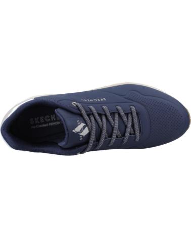 SKECHERS ZAPATILLAS MUJER MODELO SHIMMER AWAY COLOR AZUL NVSL