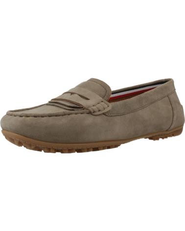 Halbschuhe für Damen GEOX MOCASINES MUJER MODELO D KOSMOPOLIS GRIP COLOR VERDE C3016