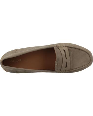 Halbschuhe für Damen GEOX MOCASINES MUJER MODELO D KOSMOPOLIS GRIP COLOR VERDE C3016