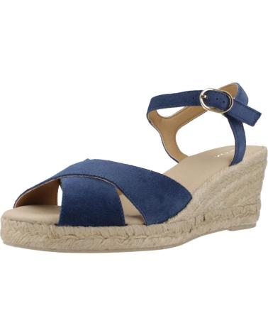 Sandales pour Femme GEOX ALPARGATAS MUJER MODELO D GELSA LOW COLOR AZUL C4002