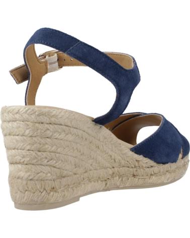 Sandales pour Femme GEOX ALPARGATAS MUJER MODELO D GELSA LOW COLOR AZUL C4002