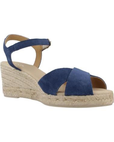 Sandales pour Femme GEOX ALPARGATAS MUJER MODELO D GELSA LOW COLOR AZUL C4002