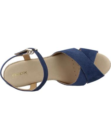 Sandales pour Femme GEOX ALPARGATAS MUJER MODELO D GELSA LOW COLOR AZUL C4002