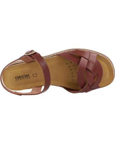 Sandales pour Femme GEOX SANDALIAS MUJER MODELO D LEUCA COLOR MARRON C6001
