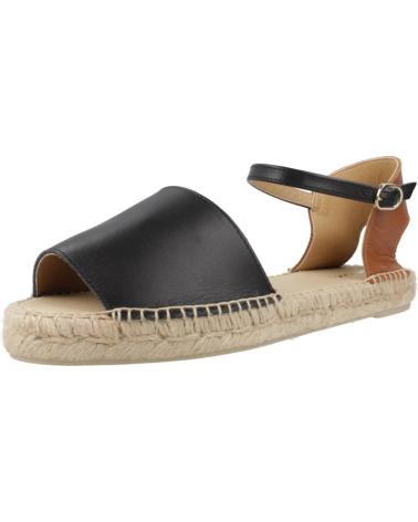 Sandales pour Femme GEOX ALPARGATAS MUJER MODELO D LAMPEDUSA COLOR NEGRO C9209
