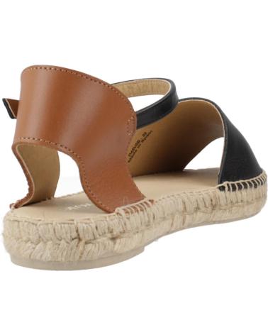 Sandales pour Femme GEOX ALPARGATAS MUJER MODELO D LAMPEDUSA COLOR NEGRO C9209