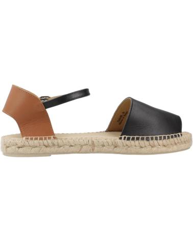 Sandales pour Femme GEOX ALPARGATAS MUJER MODELO D LAMPEDUSA COLOR NEGRO C9209