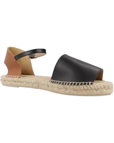 Sandales pour Femme GEOX ALPARGATAS MUJER MODELO D LAMPEDUSA COLOR NEGRO C9209