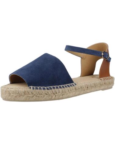 Sandales pour Femme GEOX ALPARGATAS MUJER MODELO D LAMPEDUSA COLOR AZUL C4B6N