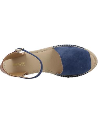 Sandales pour Femme GEOX ALPARGATAS MUJER MODELO D LAMPEDUSA COLOR AZUL C4B6N