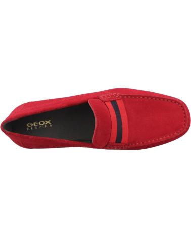 Mocassini per Uomo GEOX MOCASINES HOMBRE MODELO U ASCANIO COLOR ROJO C7000