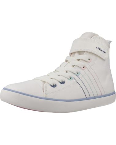 Botines de Niña GEOX ZAPATILLAS NINA MODELO J GISLI GIRL COLOR BLANCO C0653