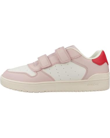 Deportivas de Mujer GEOX ZAPATILLAS MUJER MODELO J WASHIBA GIRL COLOR ROSA C1M8W