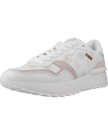 Deportivas de Mujer GUESS ZAPATILLAS MUJER MODELO LEL12 COLOR BLANCO WHITE