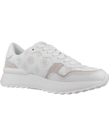 Deportivas de Mujer GUESS ZAPATILLAS MUJER MODELO LEL12 COLOR BLANCO WHITE