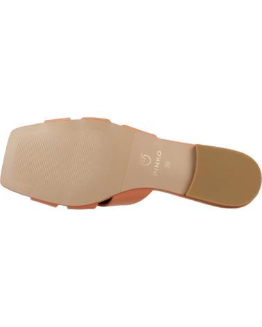 SANDALI SLIPPER PINKO MARLI 09 ARANCIONE P003 Q Q74 Q74